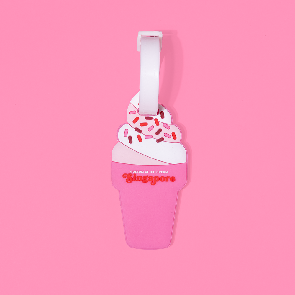 SOFT SERVE LUGGAGE TAG