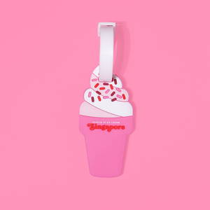 SOFT SERVE LUGGAGE TAG